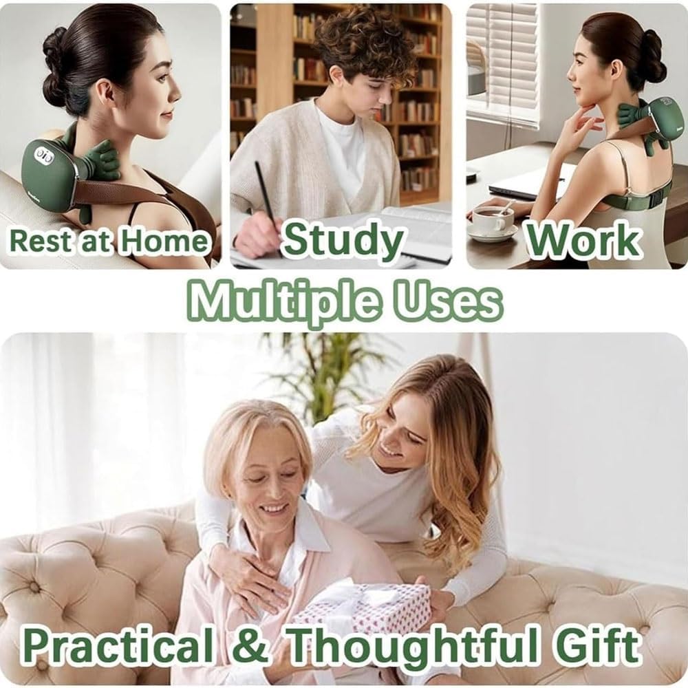 Relieve Neck Pain in Minutes 😌‎ ‎ ‎‎With ‎  ‎ ‎ ‎ ‎ ‎‎ ‎‎ ‎‎‎ ‎  ‎ ‎ ‎ ‎ ‎‎ ‎‎ ‎‎‎ ‎  ‎ ‎ ‎ ‎ ‎‎ ‎‎ ‎‎‎ RelaxPro™ Neck & Shoulder Massager