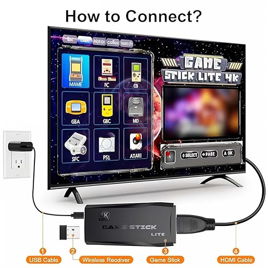 GameStick Pro™ – Turn Your TV Into a Gaming Console 🎮