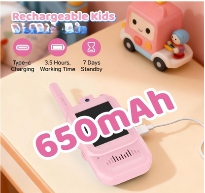 📹 Kids Video Walkie Talkie – HD Video Calling Toy for Kids