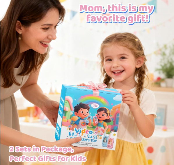 📹 Kids Video Walkie Talkie – HD Video Calling Toy for Kids