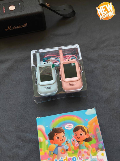 📹 Kids Video Walkie Talkie – HD Video Calling Toy for Kids