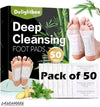 Delightbee Deep Cleansing Foot Pads (Pack of 60) – Overnight Foot Care & Relaxation Patches