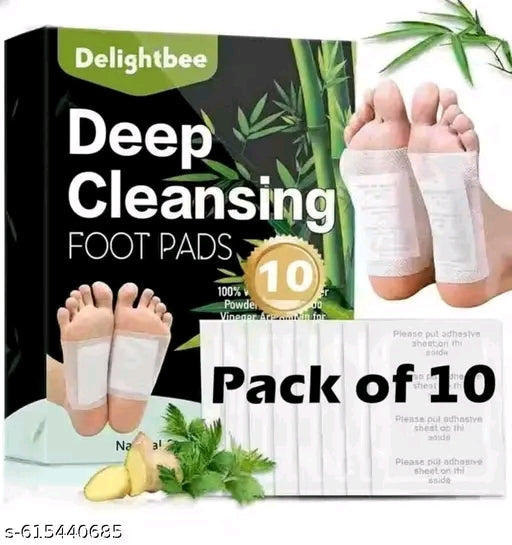Delightbee Deep Cleansing Foot Pads– Overnight Foot Care & Relaxation Patches