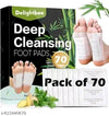 Delightbee Deep Cleansing Foot Pads (Pack of 60) – Overnight Foot Care & Relaxation Patches