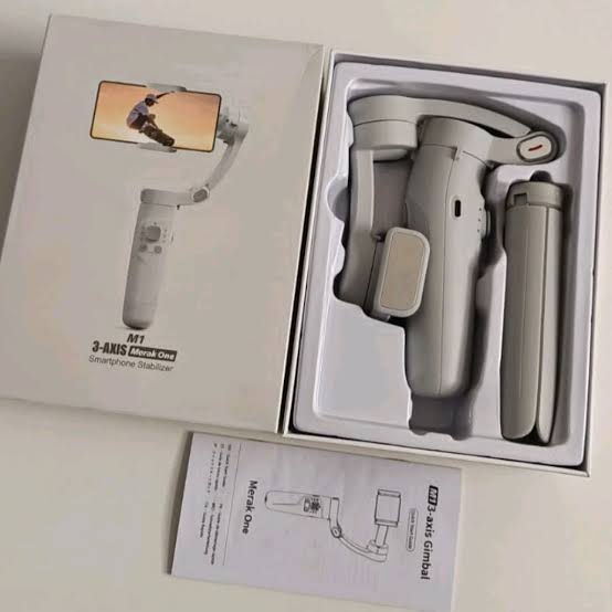 M1 3-Axis Merak One Handheld Smartphone Gimbal Stabilizer (Foldable, One-Key Orientation Switch, Built-in Tripod)
