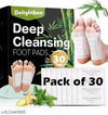 Delightbee Deep Cleansing Foot Pads (Pack of 60) – Overnight Foot Care & Relaxation Patches