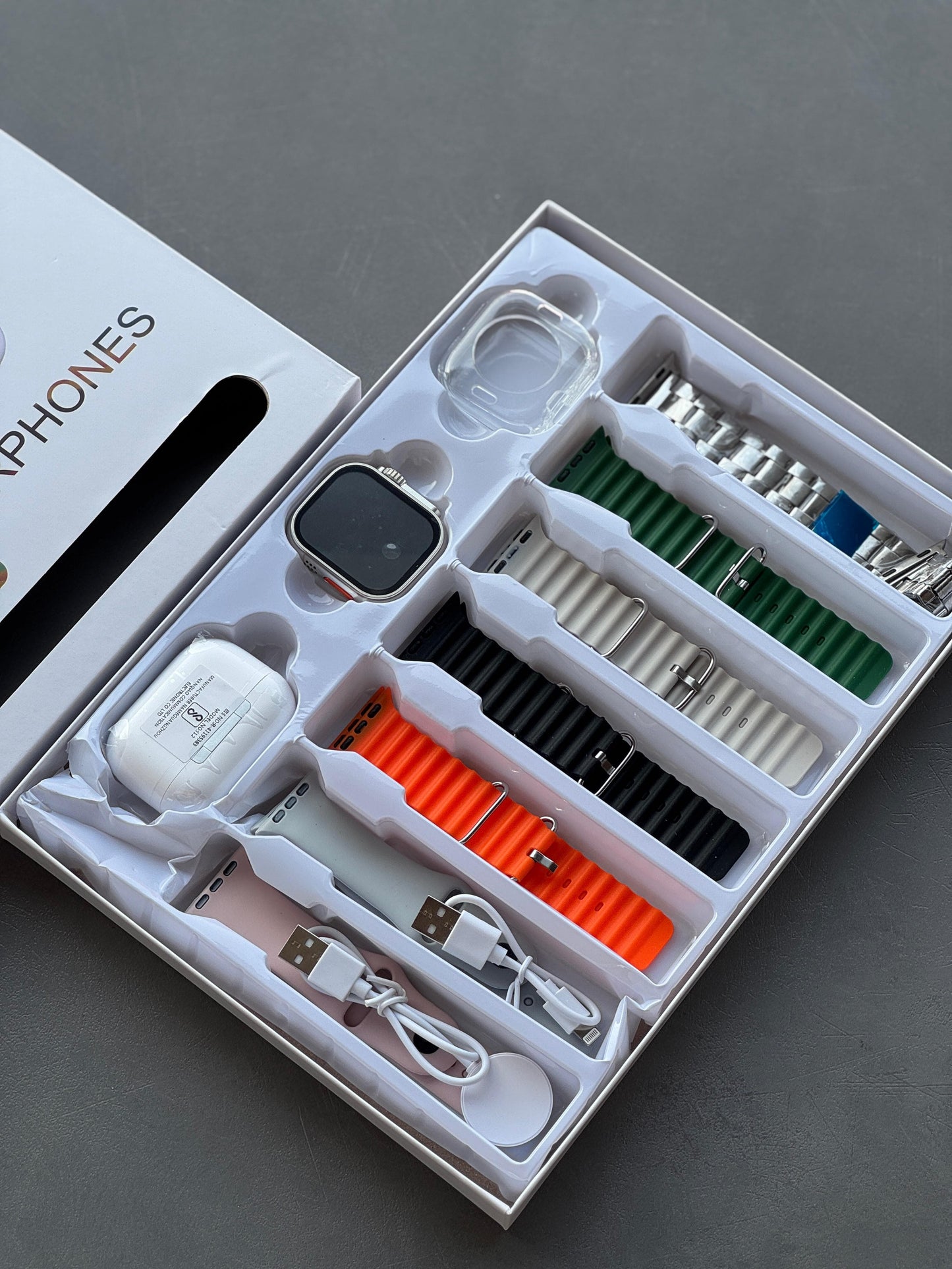 RA2 MAX SUT Smartwatch + Earbuds Combo Set – 2.3” HD Display | 10-in-1 Ultimate Tech Kit
