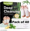 Delightbee Deep Cleansing Foot Pads (Pack of 60) – Overnight Foot Care & Relaxation Patches