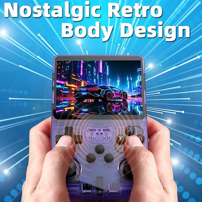 R36S Retro Handheld Game Console – 15000+ Built-in Classic Games | Portable Pocket Gaming Device | 64GB Retro Emulator Console